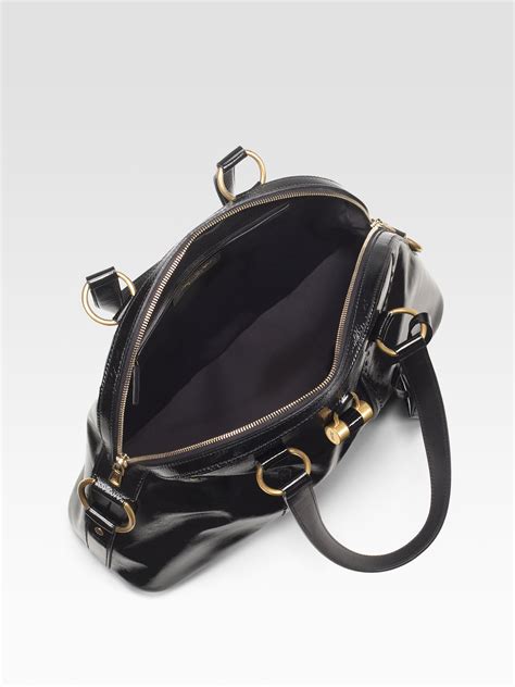 Yves Saint Laurent Muse leather handbag 